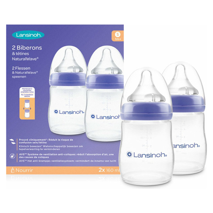 Biberons PP NaturalWave – 2 PCS – 160ml 