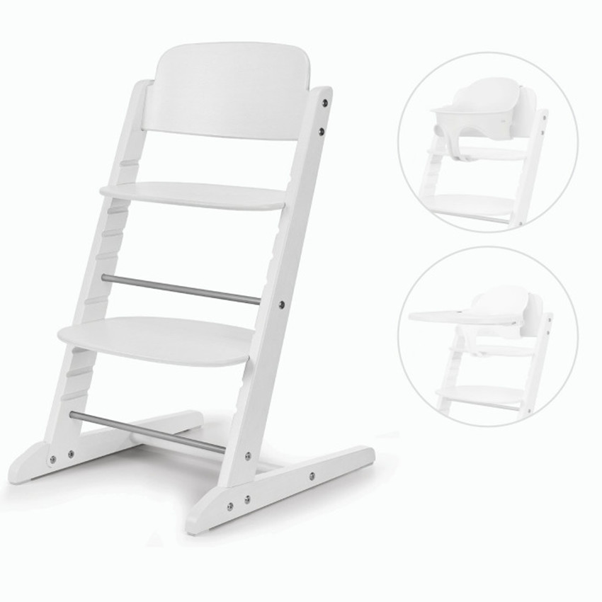 Chaise haute Iris 3-en-1 All White