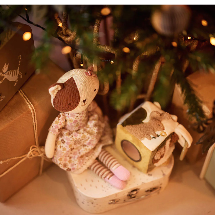 Peluche Chat Jill 40cm 