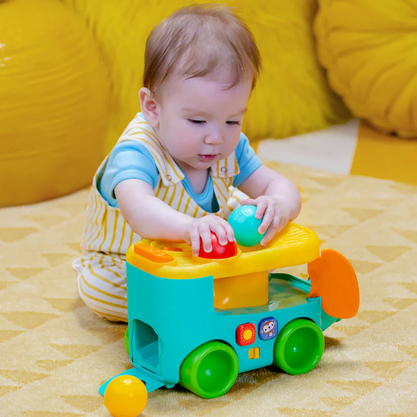 Bus à balles Pop et Roll Safari  