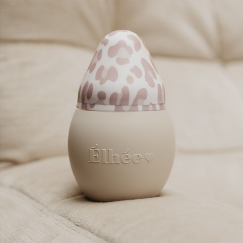 Tasse d'apprentissage Bubble anti-fuite silicone Graouu Pink 