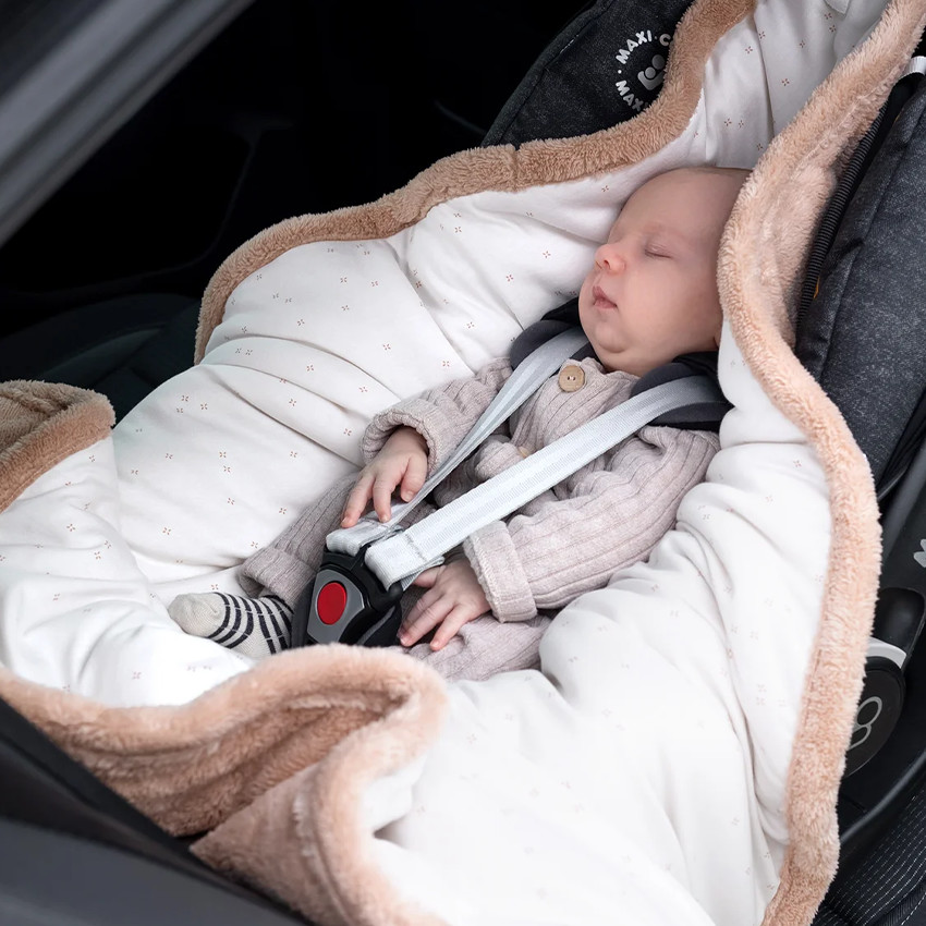 Couverture enveloppante Pady Softy + Jersey Natural 0-12M 