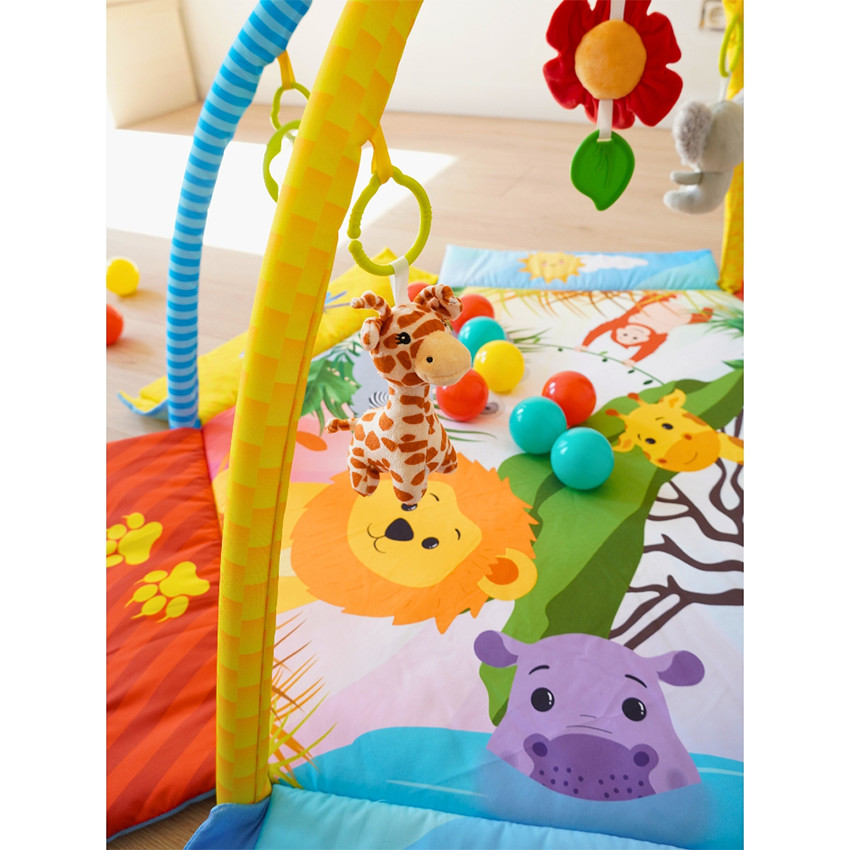Tapis d'éveil & d'activité avec balles Palenquo 