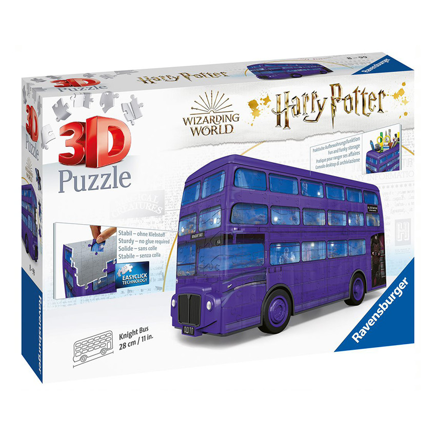 Puzzle 3D Bus Harry Potter 216 Pièces 