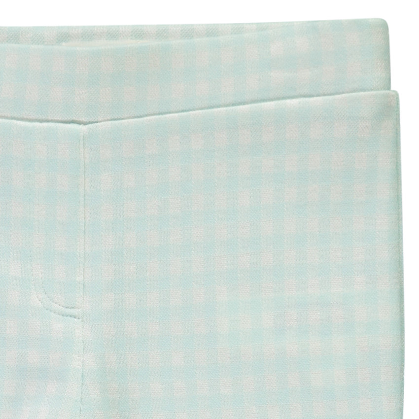 Jegging en milano motif vichy pour fille 