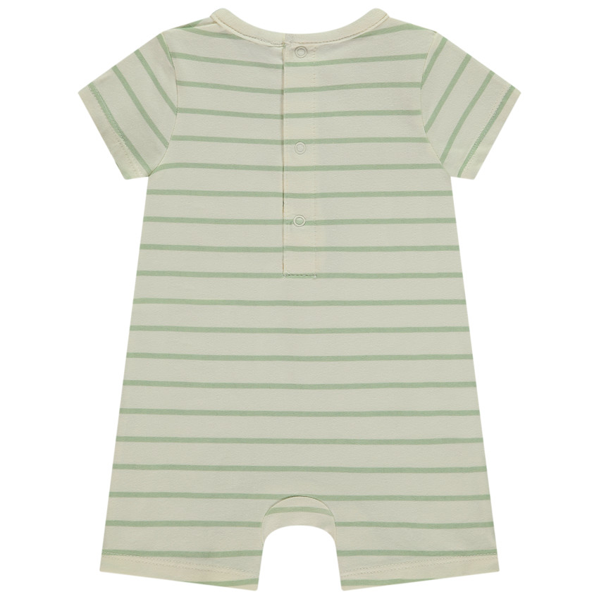 Combishort rayée print gomme Simba Disney pour bébé garçon 