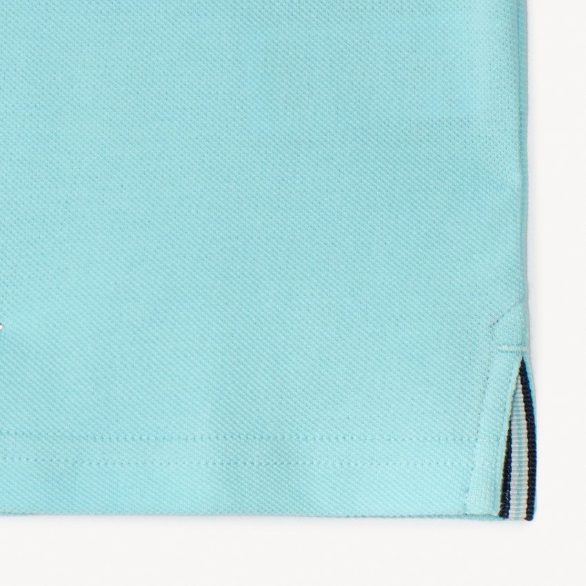 Polo manches courtes uni coton pour garçon 