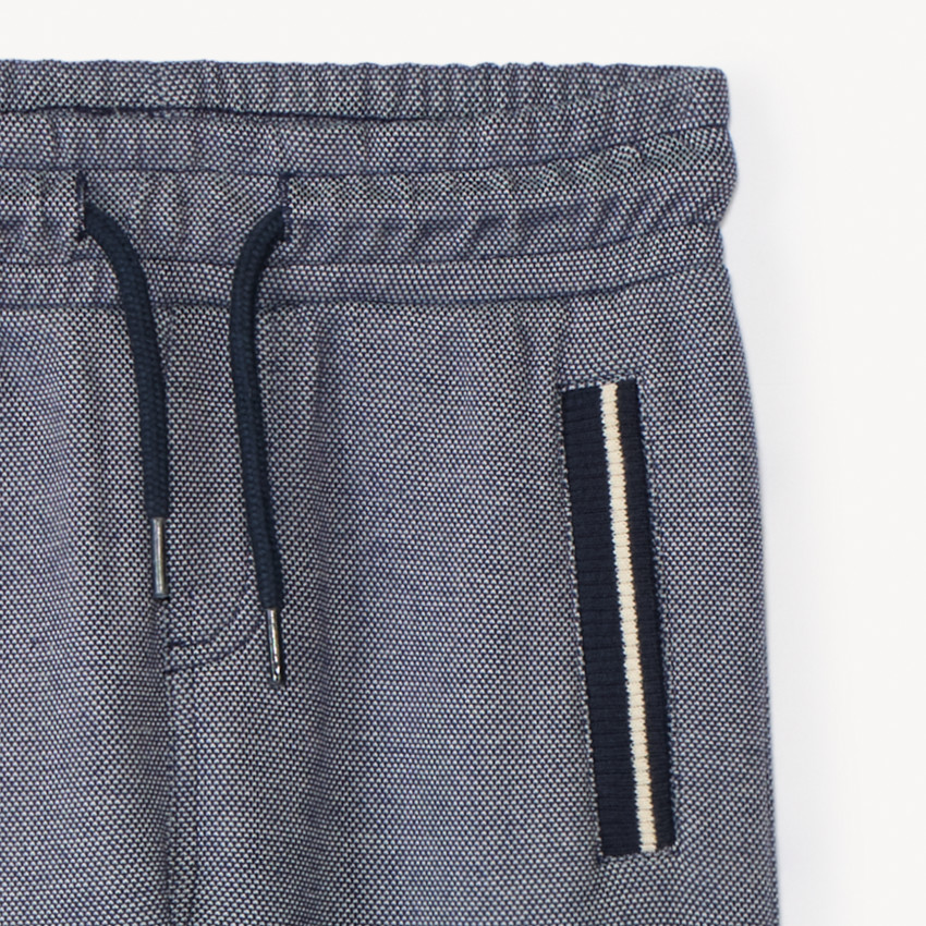 Jogging en piqué à poches pour garçon 