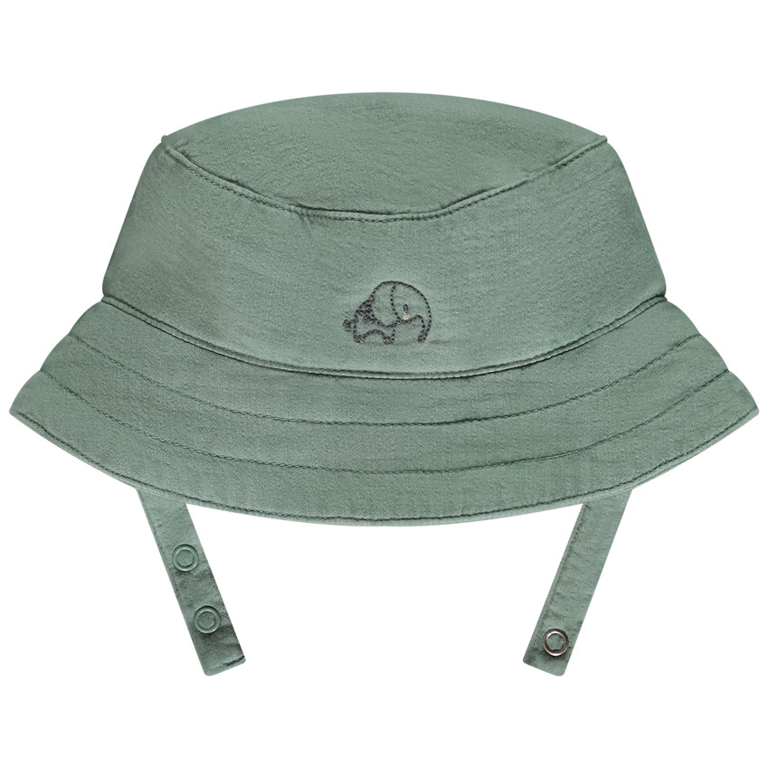 Bob uni avec éléphant brodé pour bébé garçon