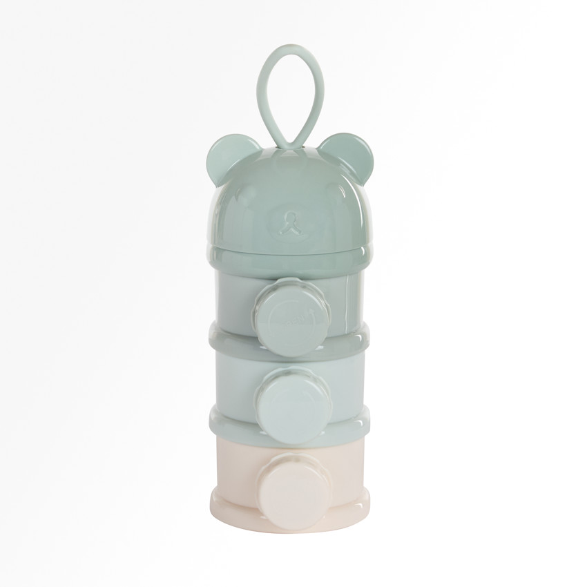 Boîte doseuse pour lait en poudre Miamix - Verte 