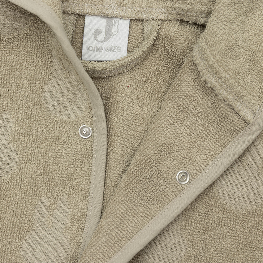 Peignoir de bain éponge 1-2 ans en jacquard Miffy olive green 