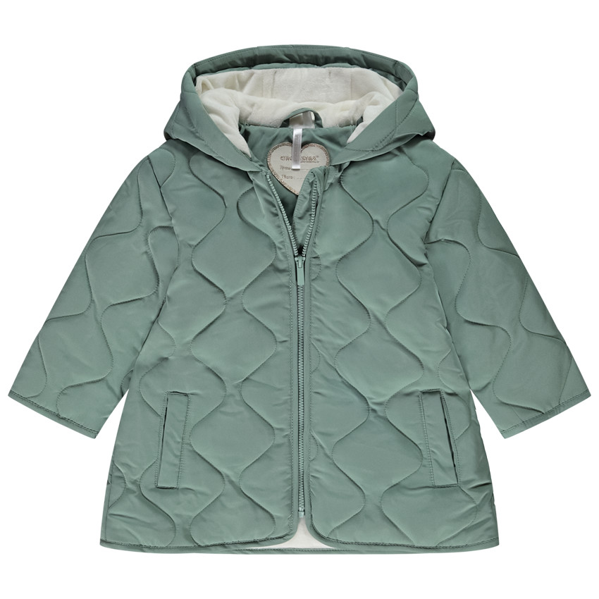 Parka matelassée Grand Froid à capuche pour bébé fille