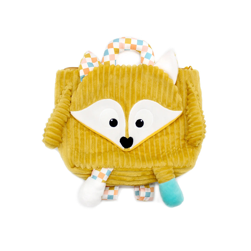 Sac à dos en velours côtelé Cyranos le renard