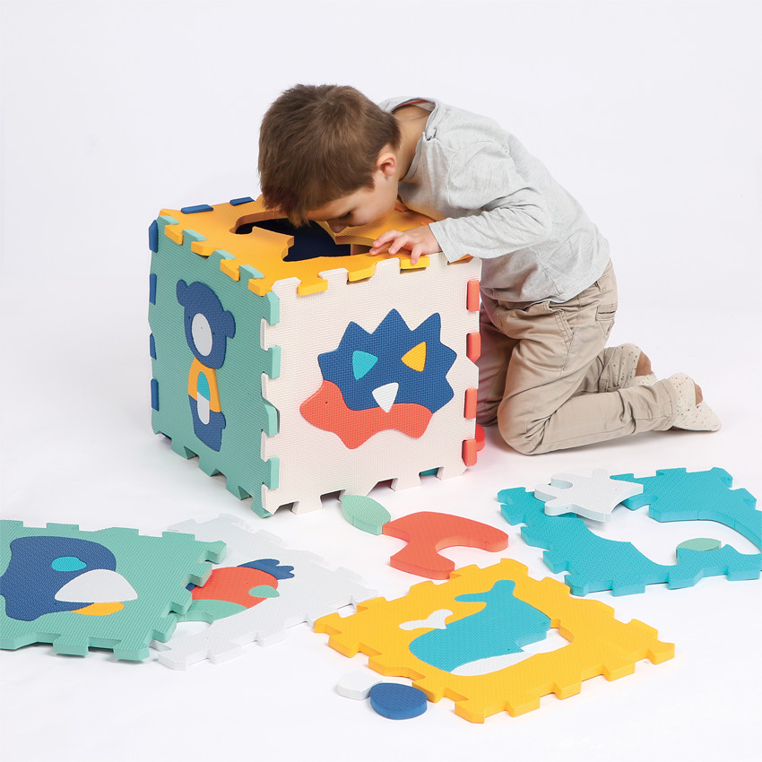 Dalles en mousse - Animaux - Multicolore (Ludi) - Image 1