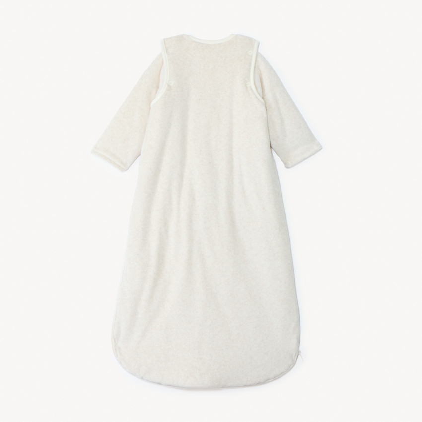 Gigoteuse en velours TOG 4 à manches amovibles et patch mouton pour bébé 