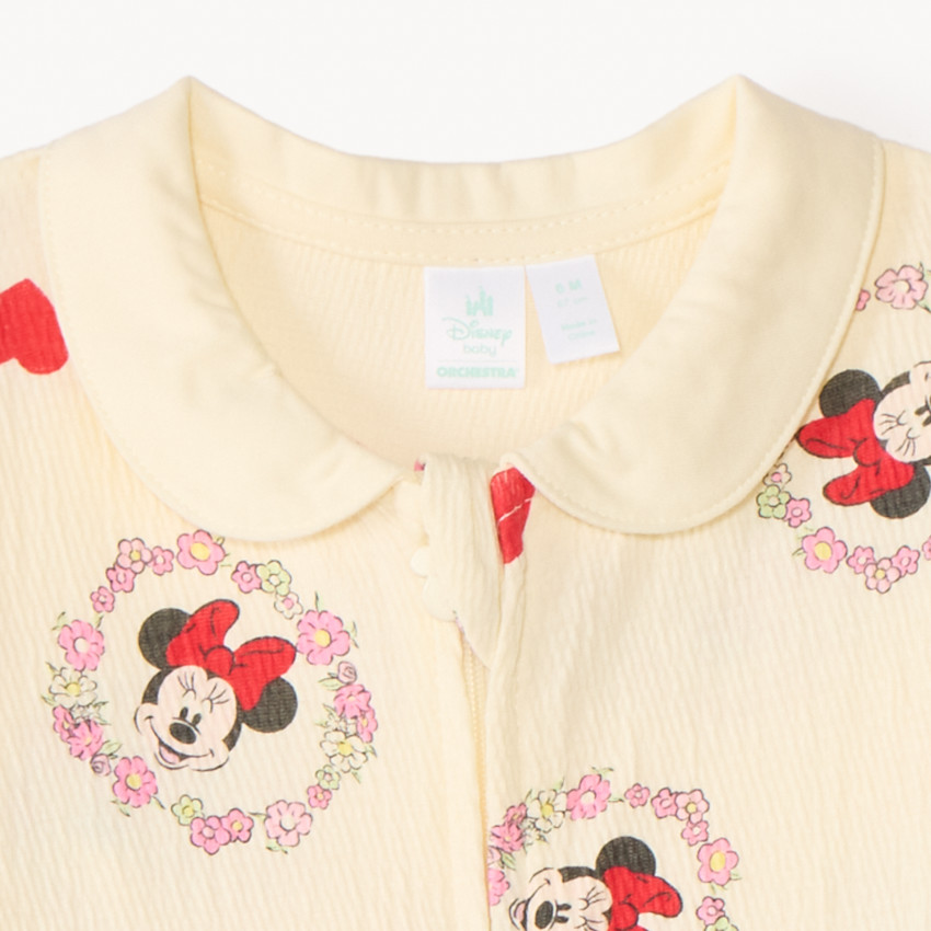 Dors-bien à col claudine Minnie Disney pour bébé fille  