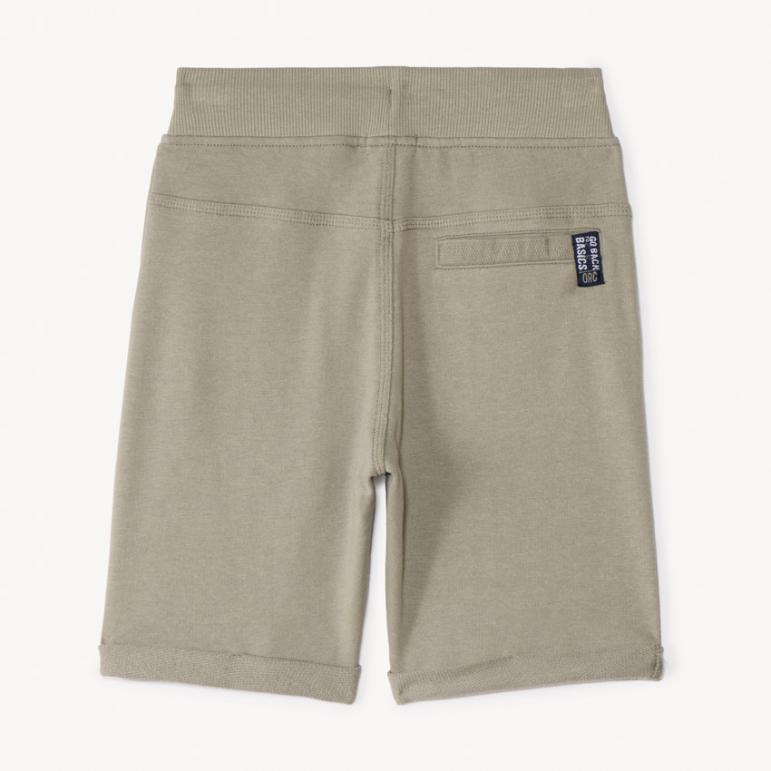 Bermuda en molleton uni pour garçon 