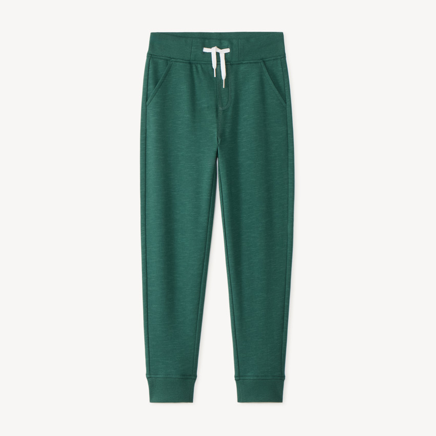 Pantalon de jogging uni en molleton pour garçon
