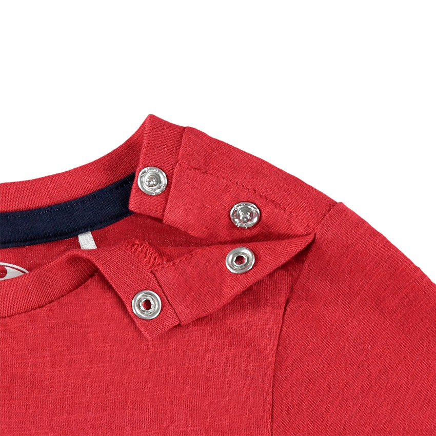 T-shirt manches longues à logo Batman brodé 