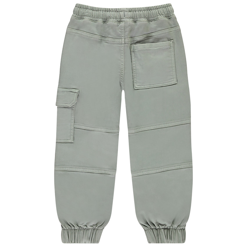 Jean uni à poches effet denim style cargo pour garçon  