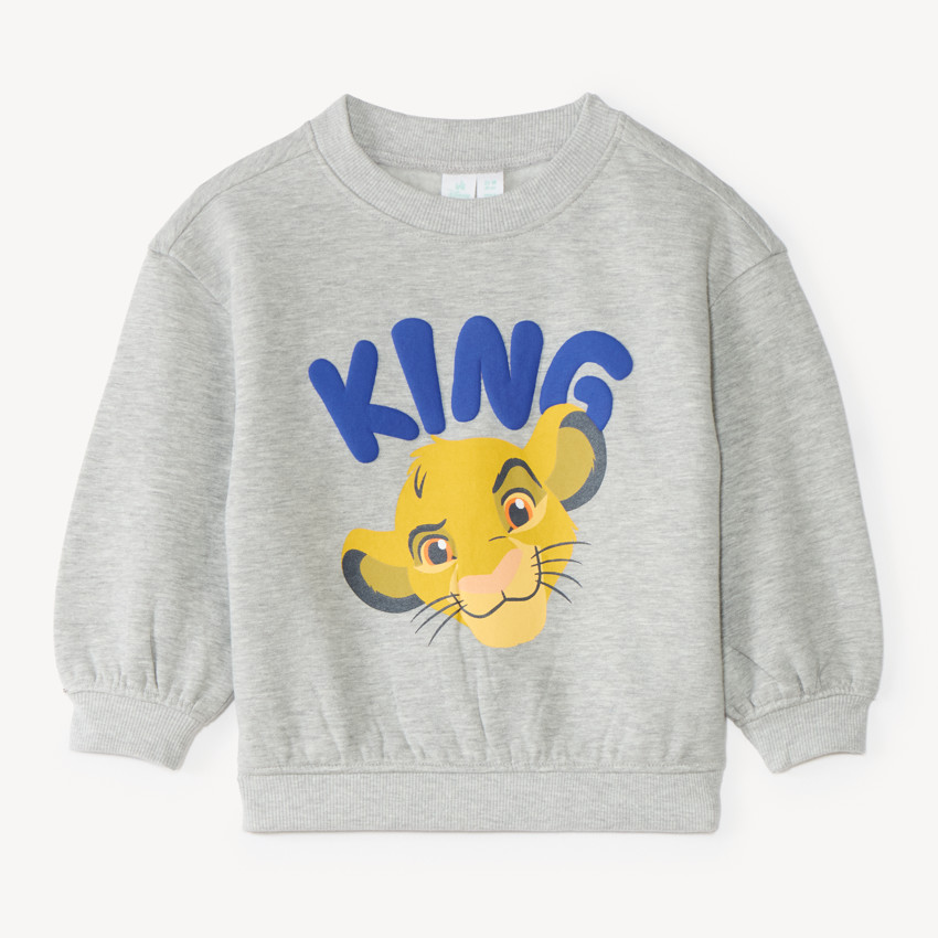 Sweat molleton bébé garçon print Simba Disney Le Roi Lion 