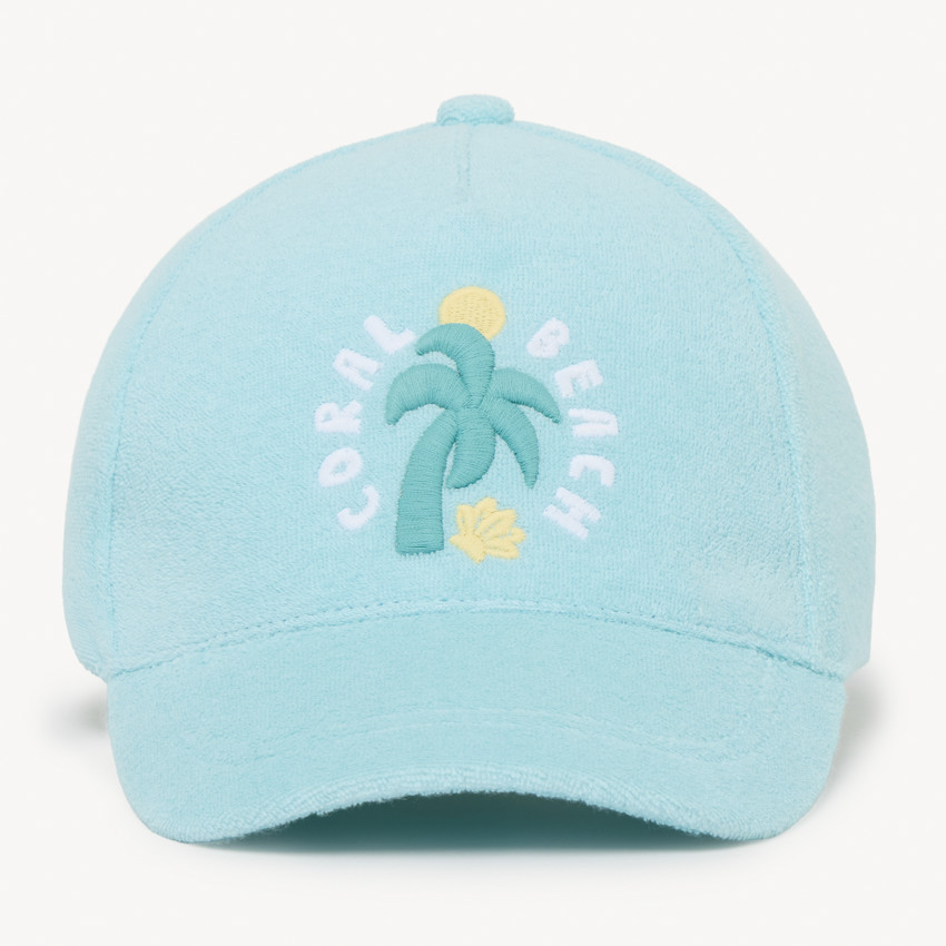 Casquette éponge broderie palmier pour bébé garçon 