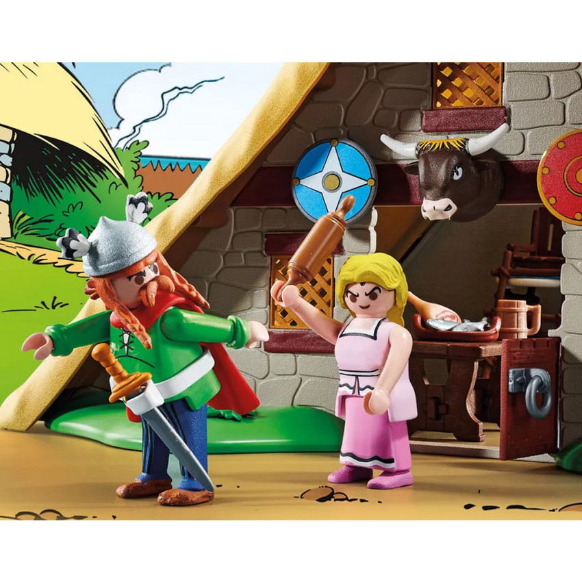 La hutte d'Abraracourcix - Astérix 