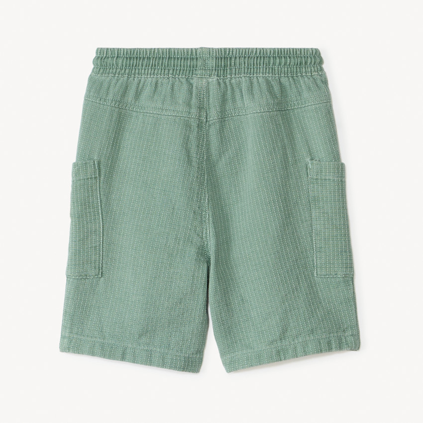 Bermuda en toile texturé pour bébé garçon  