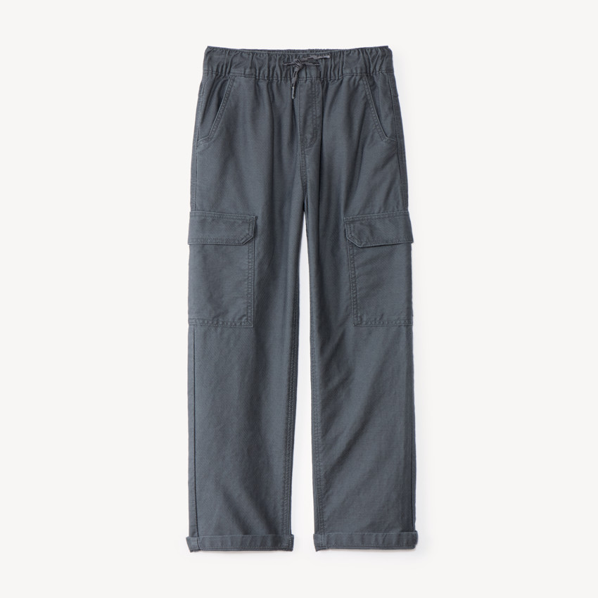 Pantalon droit avec poches cargo pour garçon
