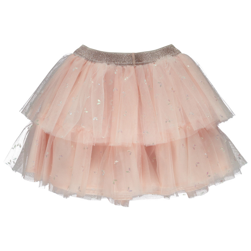 Jupe volantée en tulle imprimé papillons pour bébé fille 