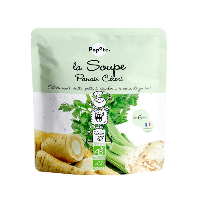 Soupe de panais et céleri issus de l'agriculture biologique 190g 