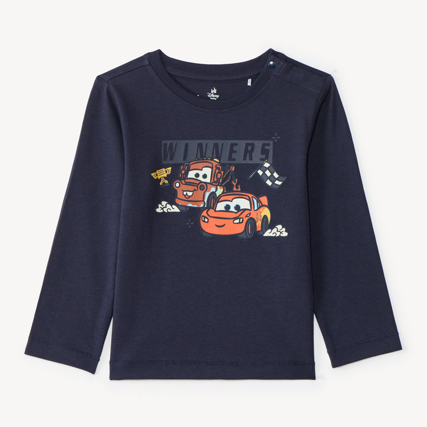 T-shirt manches longues bébé garçon print Flash McQueen et Martin Disney-Pixar 