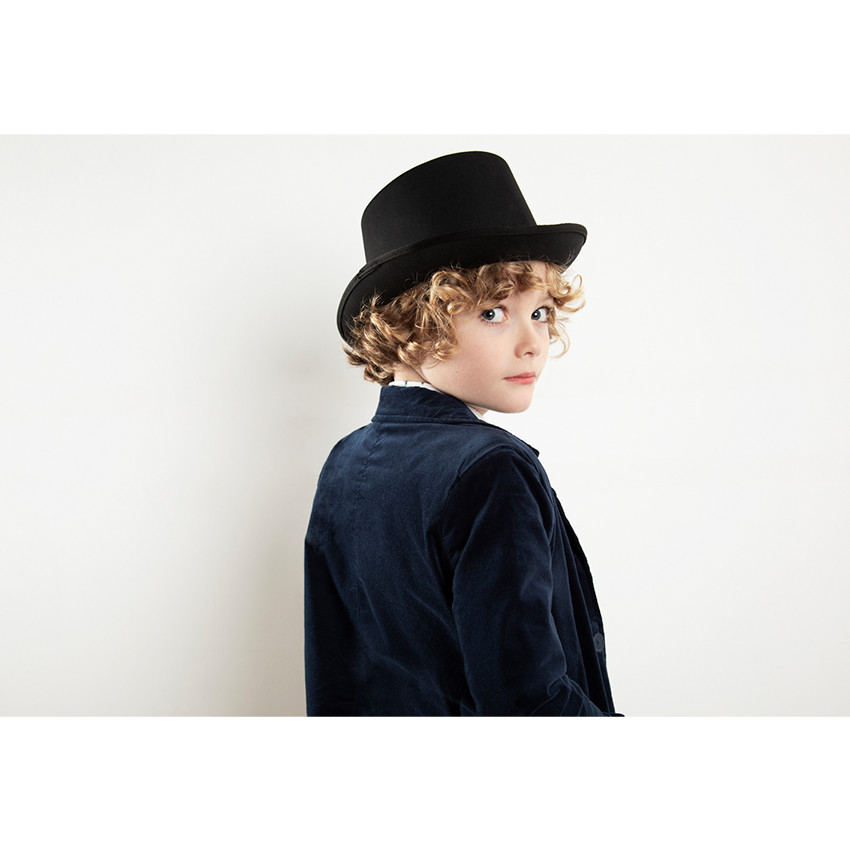 Junior - Blazer en velours avec doublure en satin 