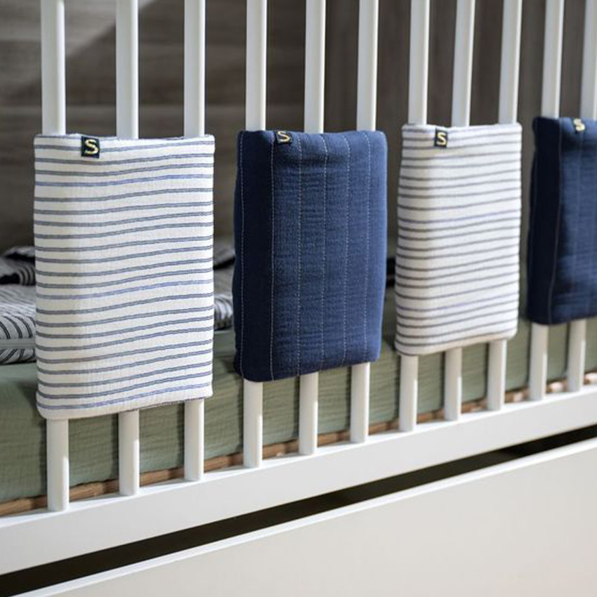 Lot de 8 protections de barreaux velcro Baby Sailor 