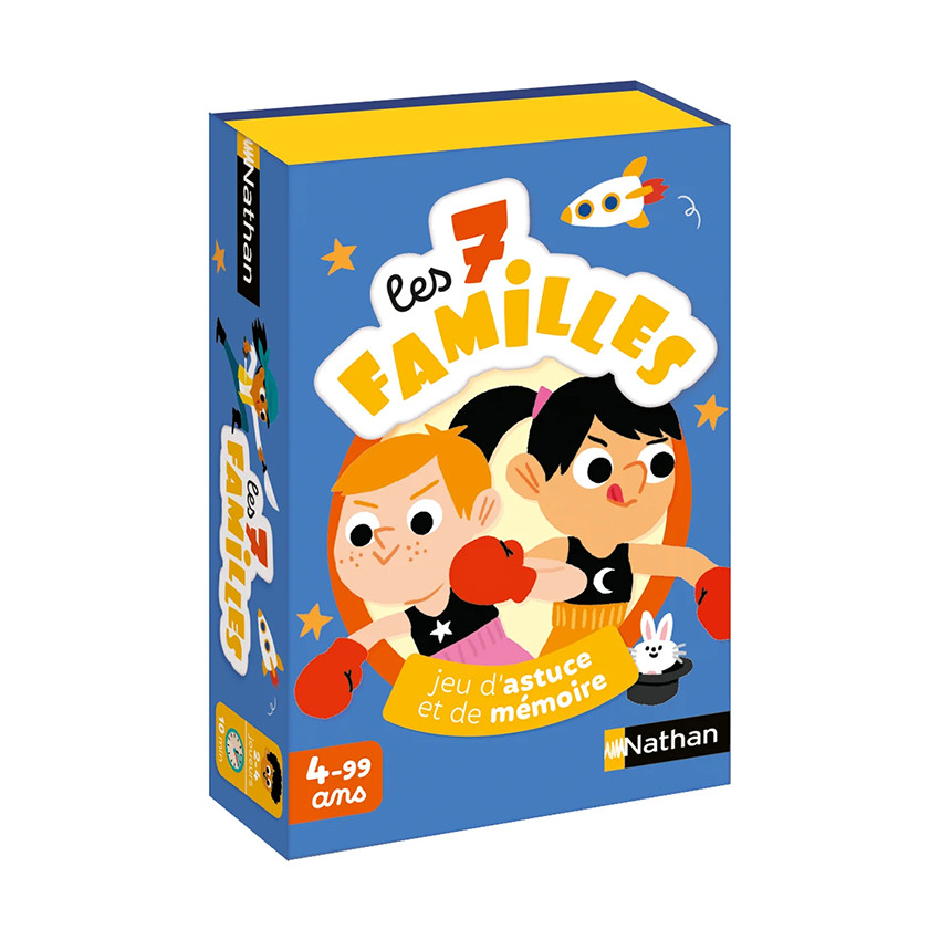 Jeu de cartes Les 7 familles 