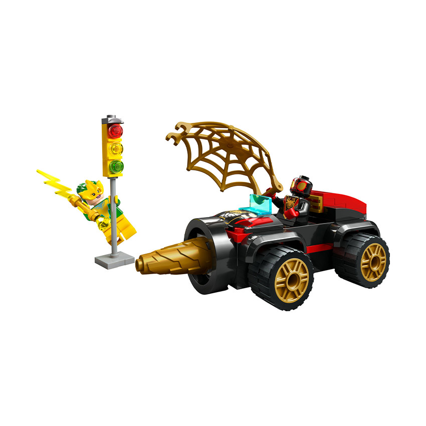 Véhicule de forage de Miles "Spin" Morales LEGO Marvel 
