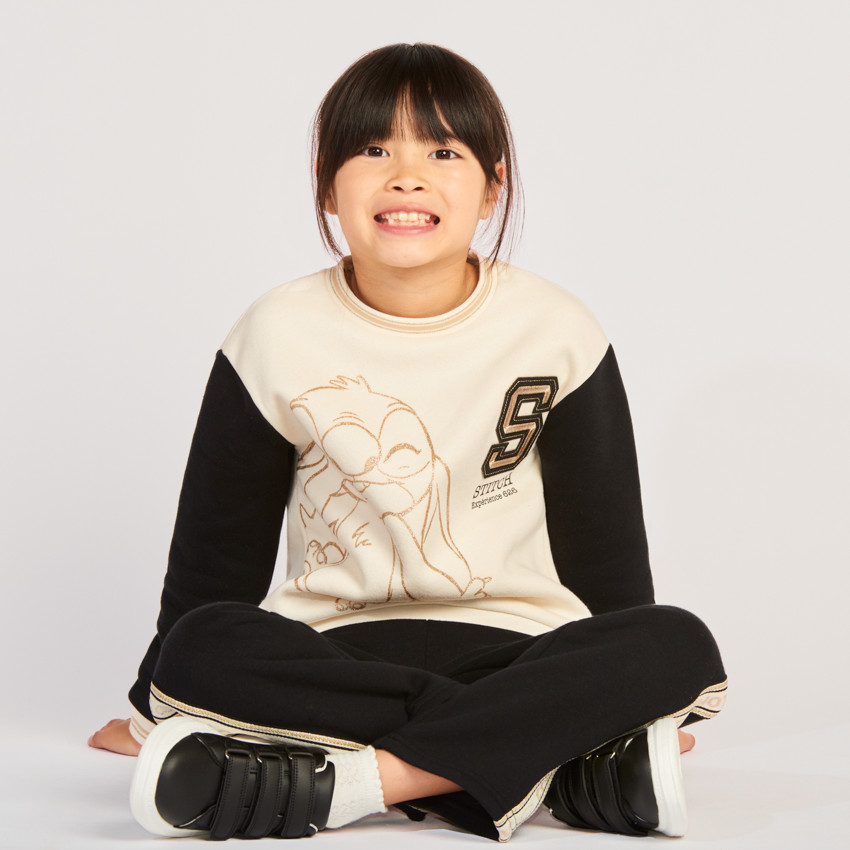 Ensemble jogging molleton Stitch Disney pour fille 