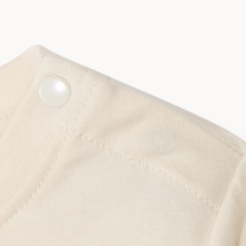 T-shirt manches longues à broderie effet bouclette pour bébé garçon 