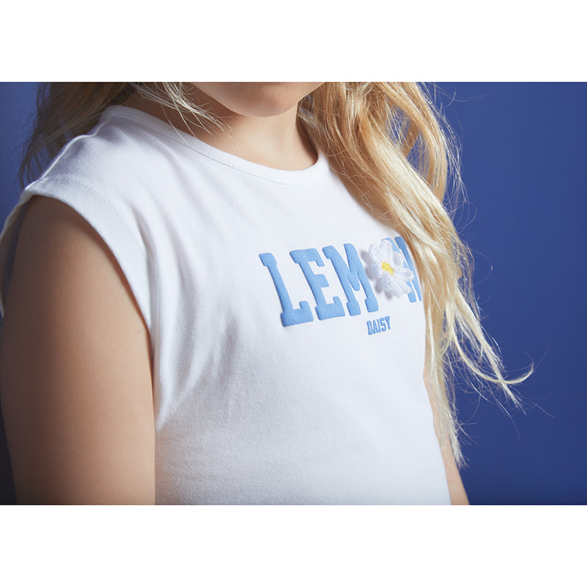 Robe manches courtes 2 en 1 pour fille Main Robe manches courtes 2 en 1 pour fille