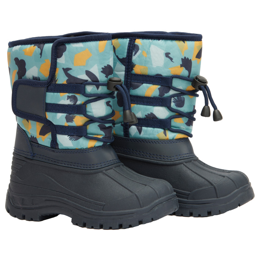 Après-ski velcro imprimé graphique pour bébé garçon 