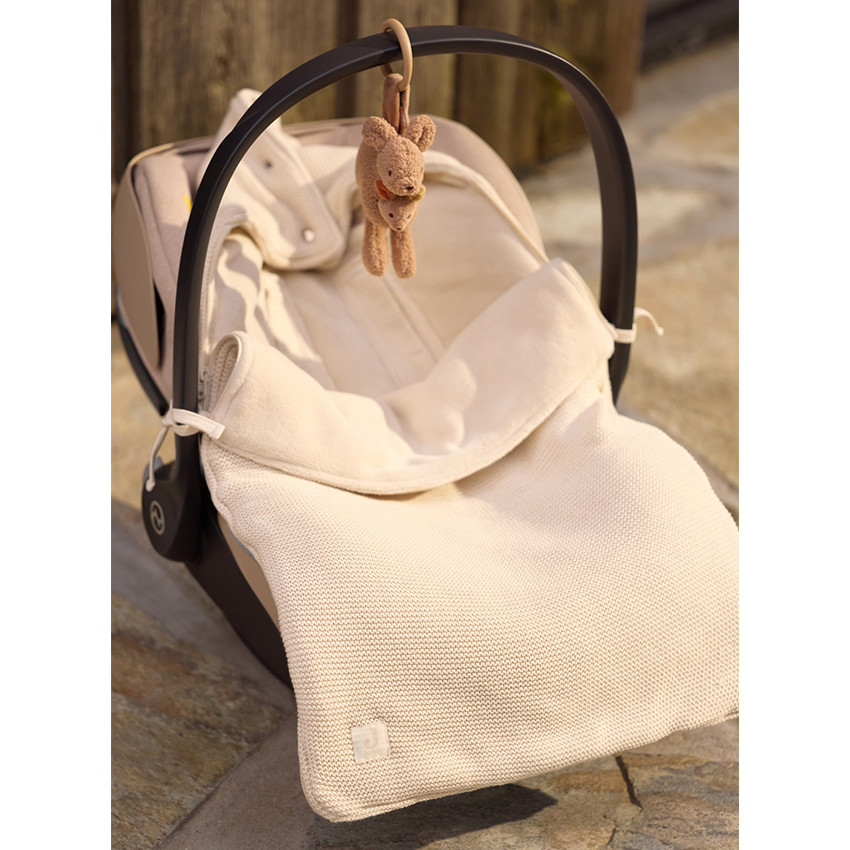 Nid d'ange pour siège auto 0+ Waffle Sand 