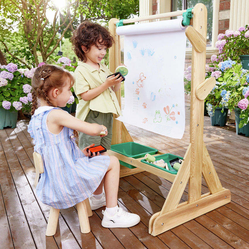 Coffret de tampons à encre de la nature 