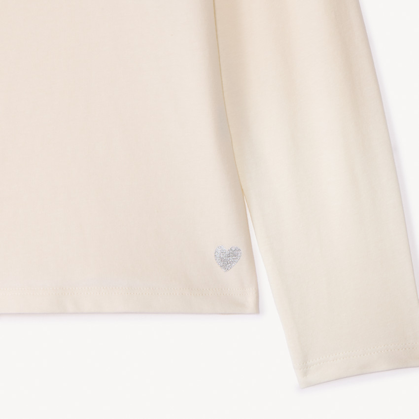 Lot de 3 t-shirt manches longues unis pour fille  