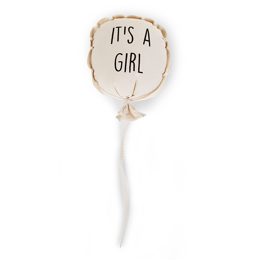 Ballon en toile "It's a Girl" 