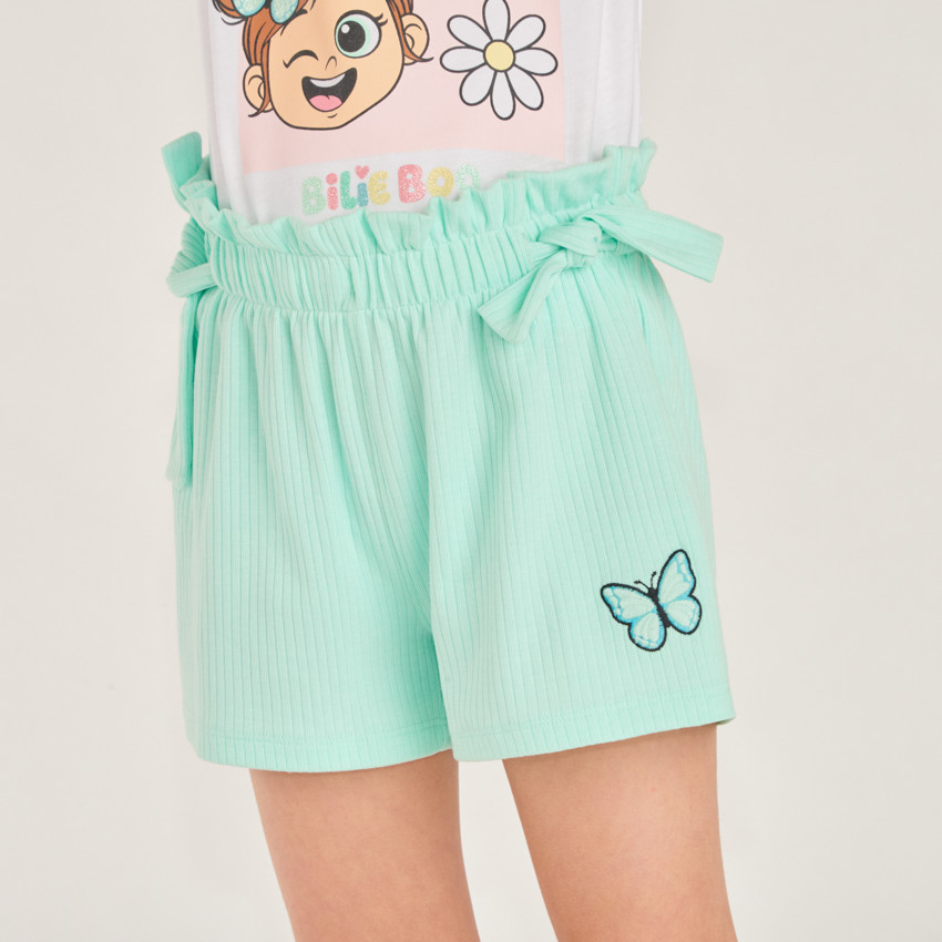 Ensemble 2 pièces t-shirt + short Billie Boo pour fille 