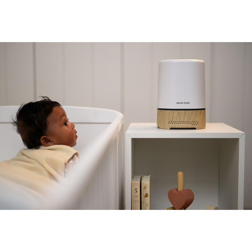 Purificateur d'air connecté 3 en 1 sons et veilleuse 