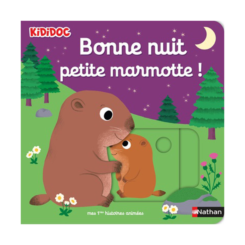 Livre d'éveil animé Bonne nuit petite marmotte ! 