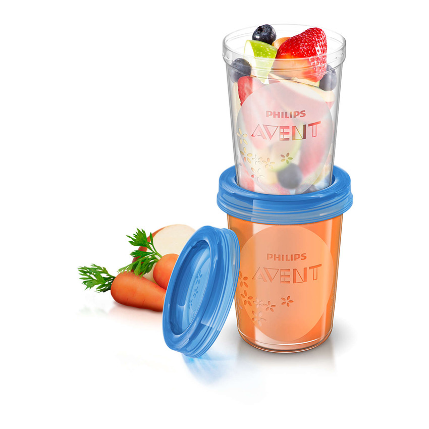 Lot de 5 pots de conservation - 240 ml 