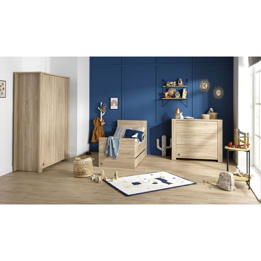 Lit transformable Little Big Bed 70x140 cm Antonin - Bois 