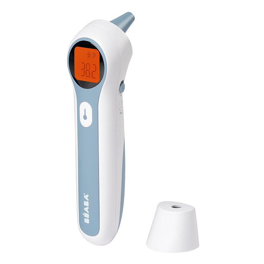 Thermomètre Infrarouge Auriculaire et Frontal - Bleu (Béaba) - Image 1